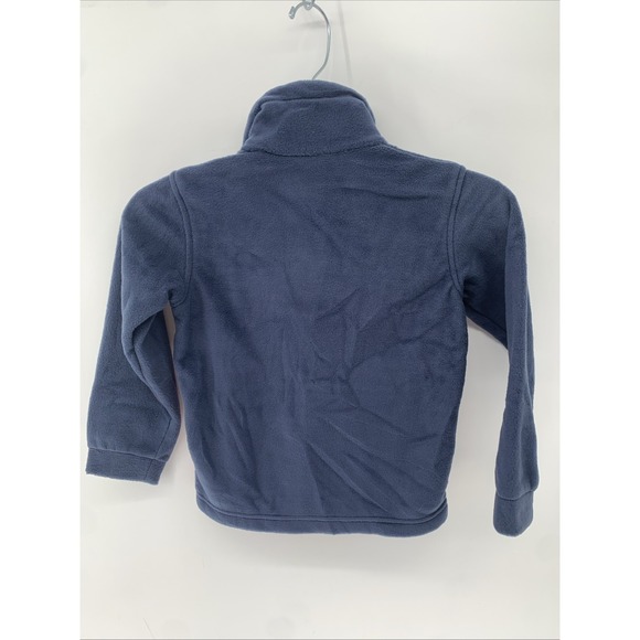 Columbia Boys' Toddler Steens Mountain II Fleece Jacket XXS 4/5 Red / Navy - Picture 6 of 10